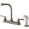 Kingston Brass KB8758NFL NuWave French Centerset Kitchen Faucet, Brushed Nickel KB8758NFL - alternate 1